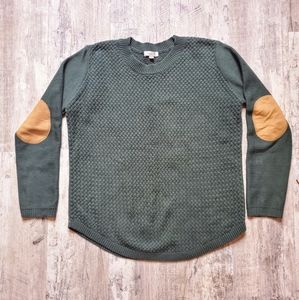 Sweater with Suede Elbow Patches from Evereve